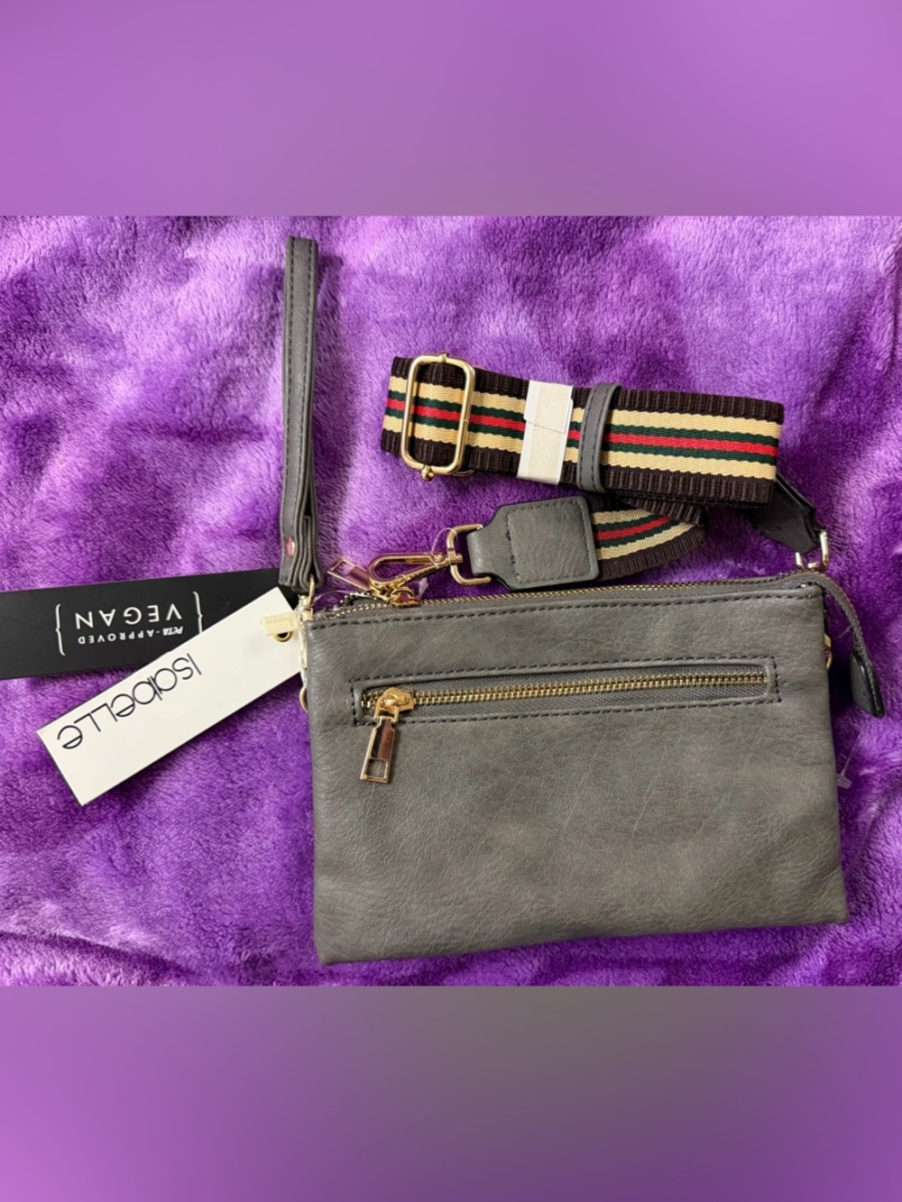 Isabelle Vegan Crossbody bag